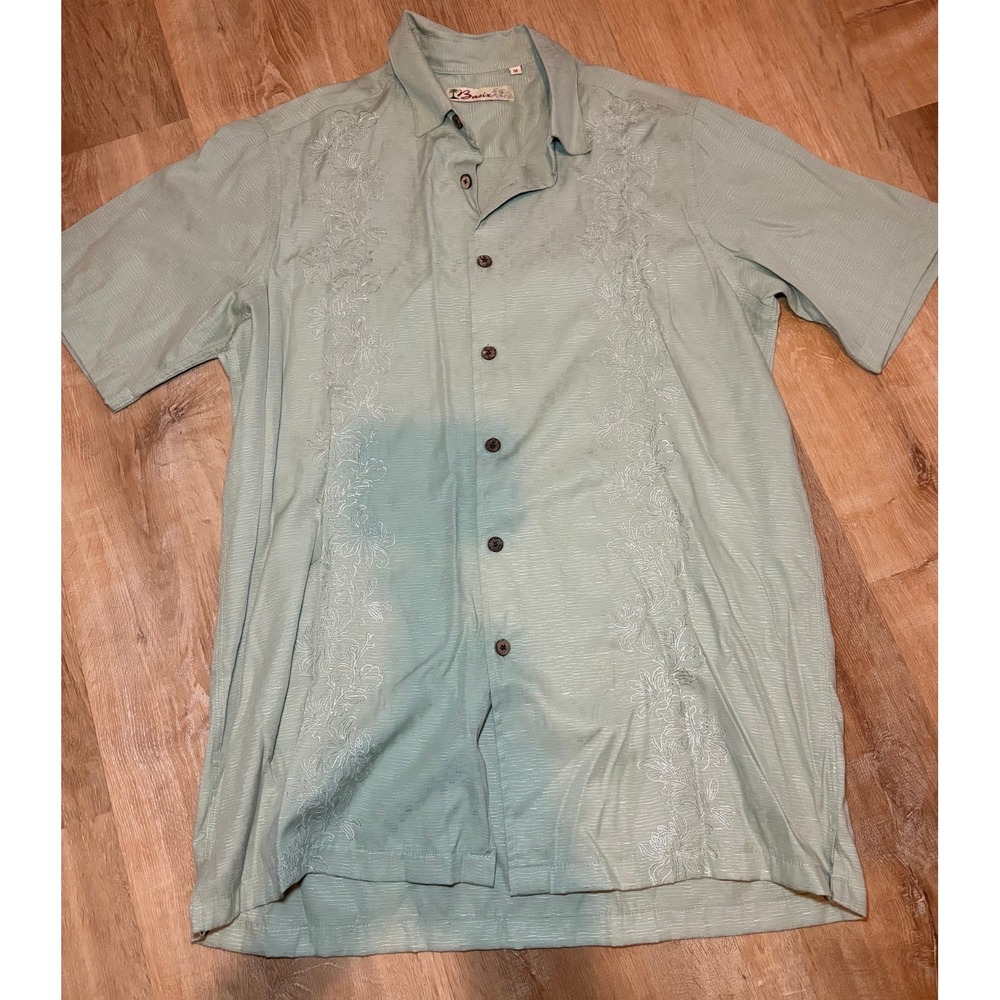 Basicx Sage Green Button Down